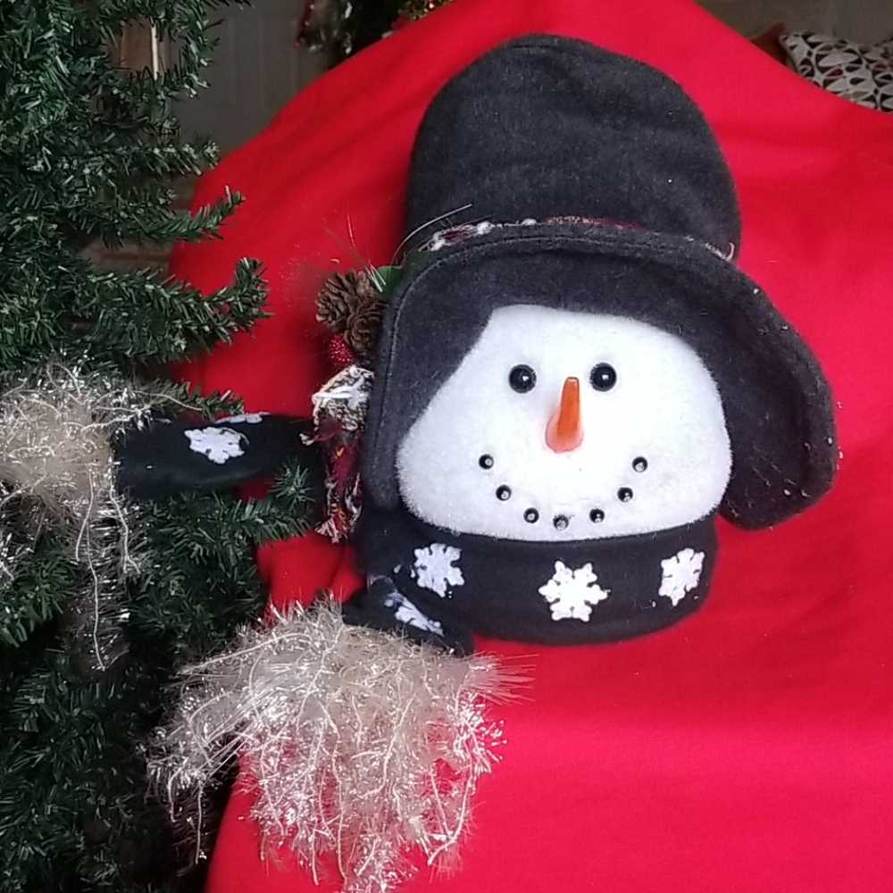 Vintage Snowman Head